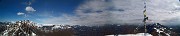 36 Dal Monte Ocone, anticima, vista verso Prealpi e Alpi Orobie